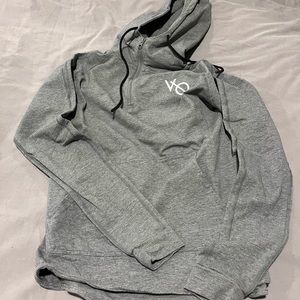 VANQUISH ECLIPSE GRAY PULLOVER HOODIE - SIZE S